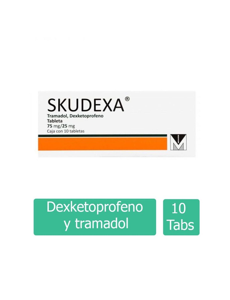 Skudexa 75/25 Mg 10 Tabletas | Club Presalud